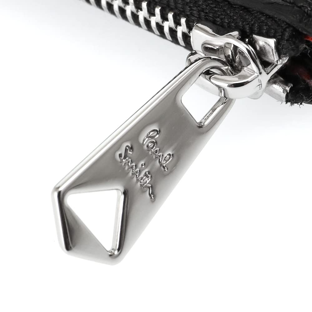 Pouzdro na karty, klíčenka, peněženka na mince, kožené, City Embossed M1A 6136 ISTRGS 79, černé [Paul Smith] [Položka]
