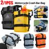 1/2PCS Waterproof Bag Repair Tool Placement Bag For BMW R1200GS Suzuki DL650 V-Strom Motorcycle Accessories Frame Crash Bars Bag