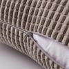 10 Colors Cushion Stripe Large Grain Sofa Pillow Cover Modern Simple Square Corn Corduroy Pillow Cover