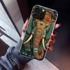 Elephant Mandala Aztec Phone Case For iPhone 17 Air 16 15 Pro Max 14 Plus 13 Mini 12 11 Cover 7 8 SE Silicone Shell Print Fundas