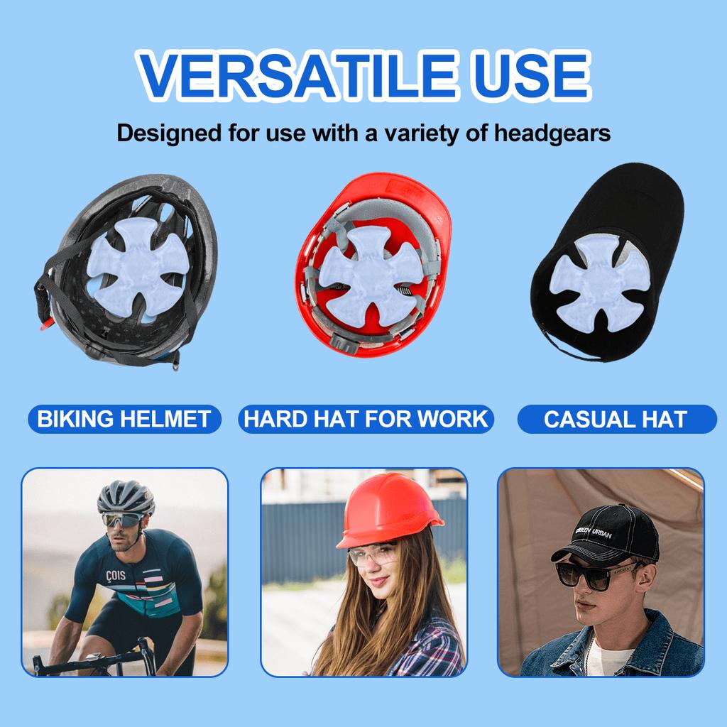 1PC Gel Ice Cap Ice Pad, Hat Cooling Artifact, Summer Temperature Heatstroke Prevention Head Cap Ice