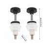 2Pcs Anti-Corrosion Toilet Tank Mounting Screw Kit Universal Fit Toilet Repair Parts for Hotel Apartment Bathroom Maintenance