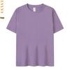 LVLV Kids' Ice Cool Combed Cotton Crew Neck T-Shirt, Short Sleeve, Parent-Child Design with Printed Logo for Boys and Girls.