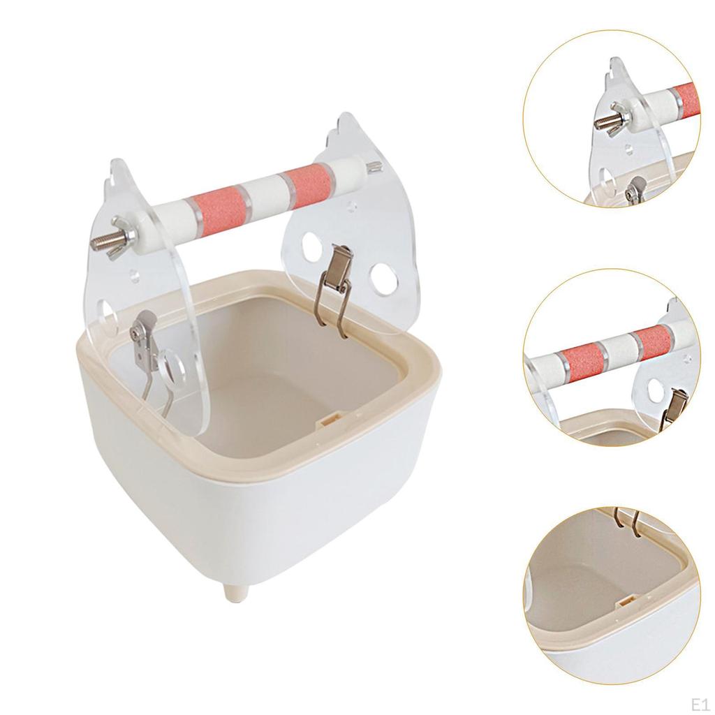 Vogeltoilettenständer, interaktive Sitzstange