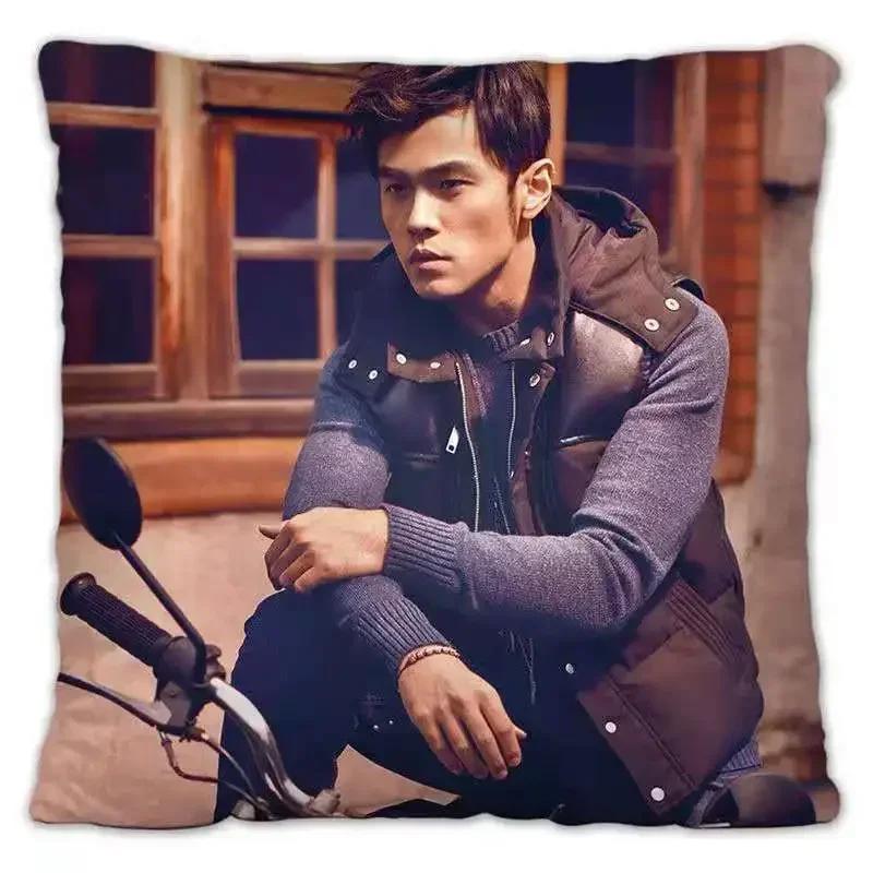 Pillowcase Same Paragraph Star Photo Poster Cushion Cover Star Surrounding Souvenir Home Decor Throw Pillow Cover