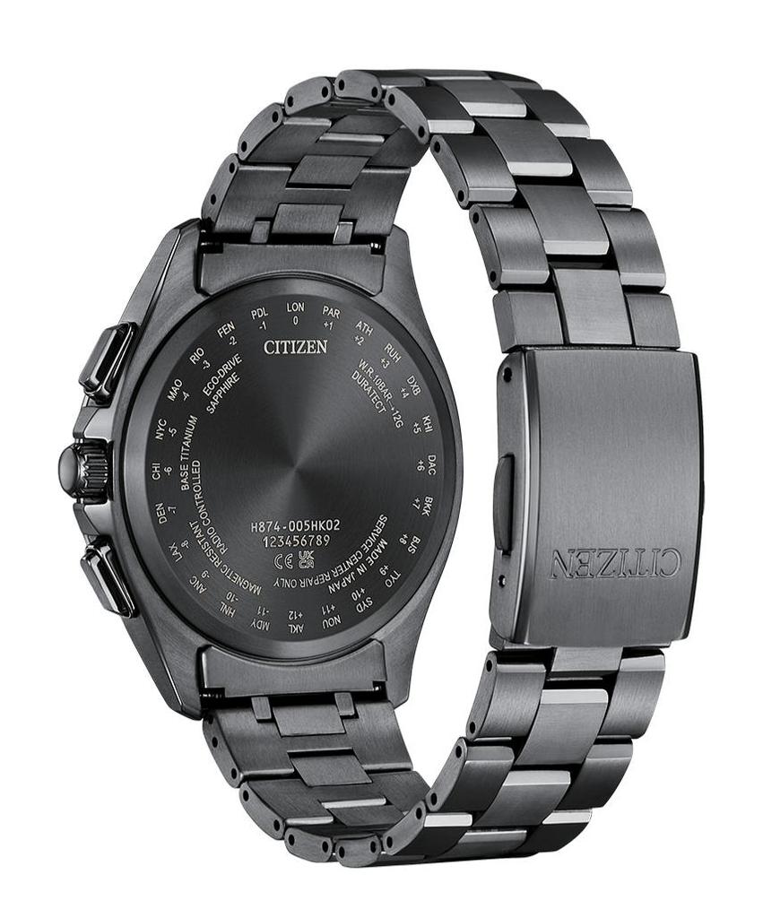 CITIZEN ATTESA Shades of Red Black Series Limited Edition Watch BY1005-73Z