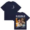 Rapper Camilo Tour Album Graphic Cover TShirt Men Clothing Pop Music Cotton TShirts ONeck Short Sleeve Top Summer Streetwear