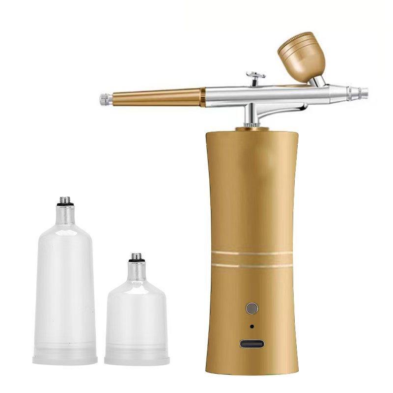 High-Pressure Nano Oxygen Injector & Airbrush Hydration Instrument for Beauty & Nail Art