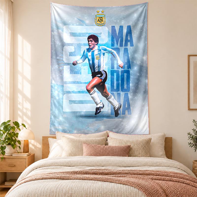 Diego Maradona Tapestry highquality for decorating living room bedroom dorm walls ideal as bedroom wallart orholiday gift