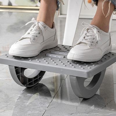 Opěrka nohou pod stůl Protiskluzová opěrka nohou Ergonomická stolička na nohy s masážními válečky Opěrka nohou pro domácí práci Rychlá dodávka