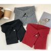 Girl Women Knitted Snood Scarf Loop Infinity Neckerchief Lady Neck Warmer Wrap Scarves Face Cover Faux Collar