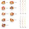 Thanksgiving Spiral Hanging Decorations Home & School Thanksgiving Spiral Decors Set Long Lasting Party Enhancements