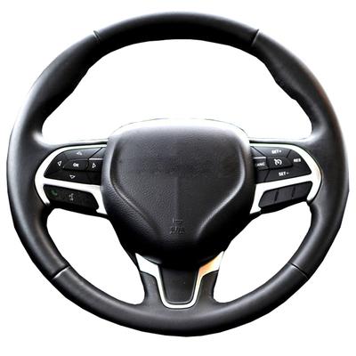 Auto Lenkradabdeckung Lenkradbezug für Chrysler 200 2015 2016 2017 Handnähen Naht Flechtung Auf Lenkradschutz