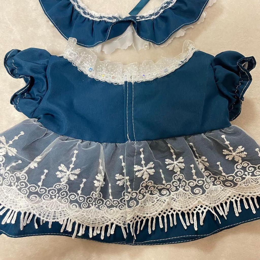 [USED] 40cm Plush Doll Dress-Up Lolita Dress