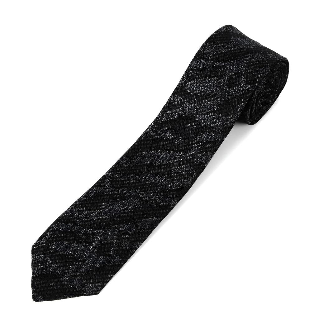 EMPORIO ARMANI Narrow Gift EA67 Tie, (EA67-17 Black, 9A650-00020) [Used]