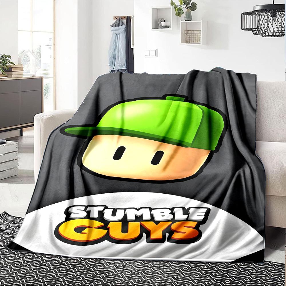 Stumble Guys Blanket Durable Comfort Great for Couch Picnics Seaside for All Occasions Stylish Decor Gifts For Family Or Friends