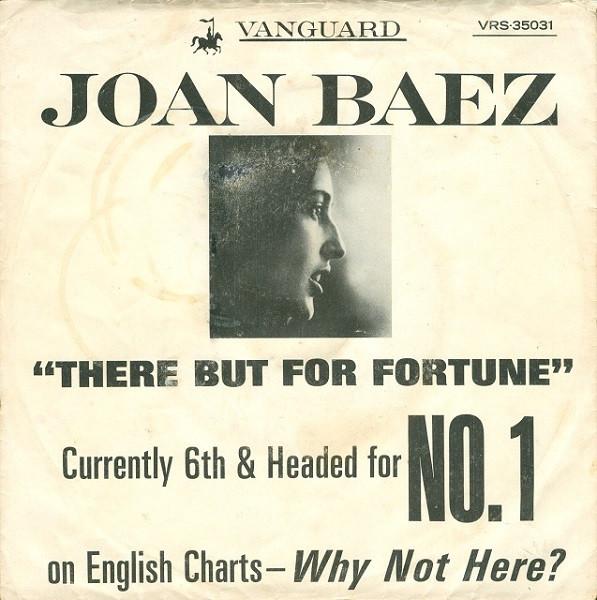

7inch Record JOAN BAEZ - There But For Fortune VRS35031 VANGUARD 1965 US Rock Used
