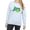 DC Comics Womens/Ladies Green Arrow Text Logo Sweatshirt