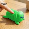 Springy Animal Toy 3D Printed Cat Fidget Toy, Stretchy Dog Stress Relief Sensory Flexible Spring Desk for Office Home Decor