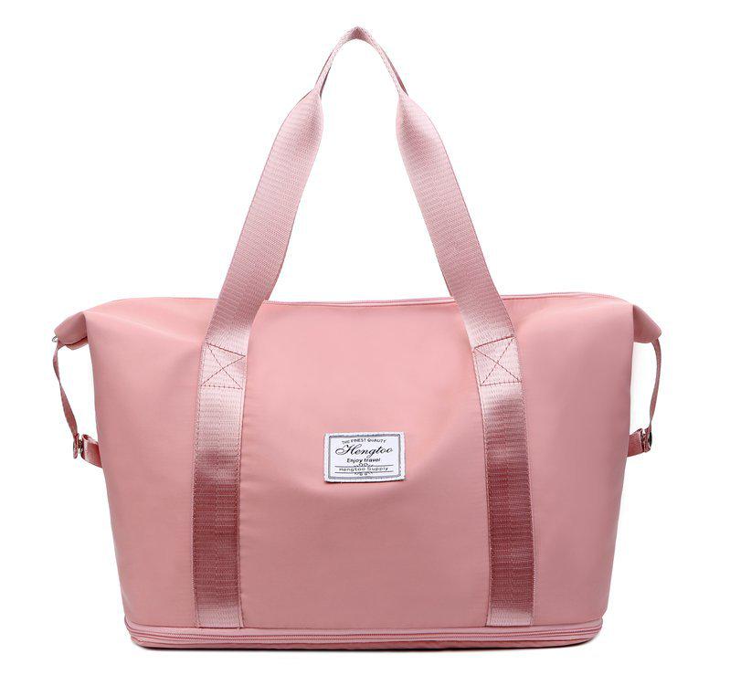 Foldable Sports Fitness Bag: Wet/Dry Separation, Large Capacity Travel and Student Handbag