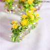 1Pcs 1:12 Dollhouse Miniature Resin Green Potted For Home Decor Simulation Potted Plants