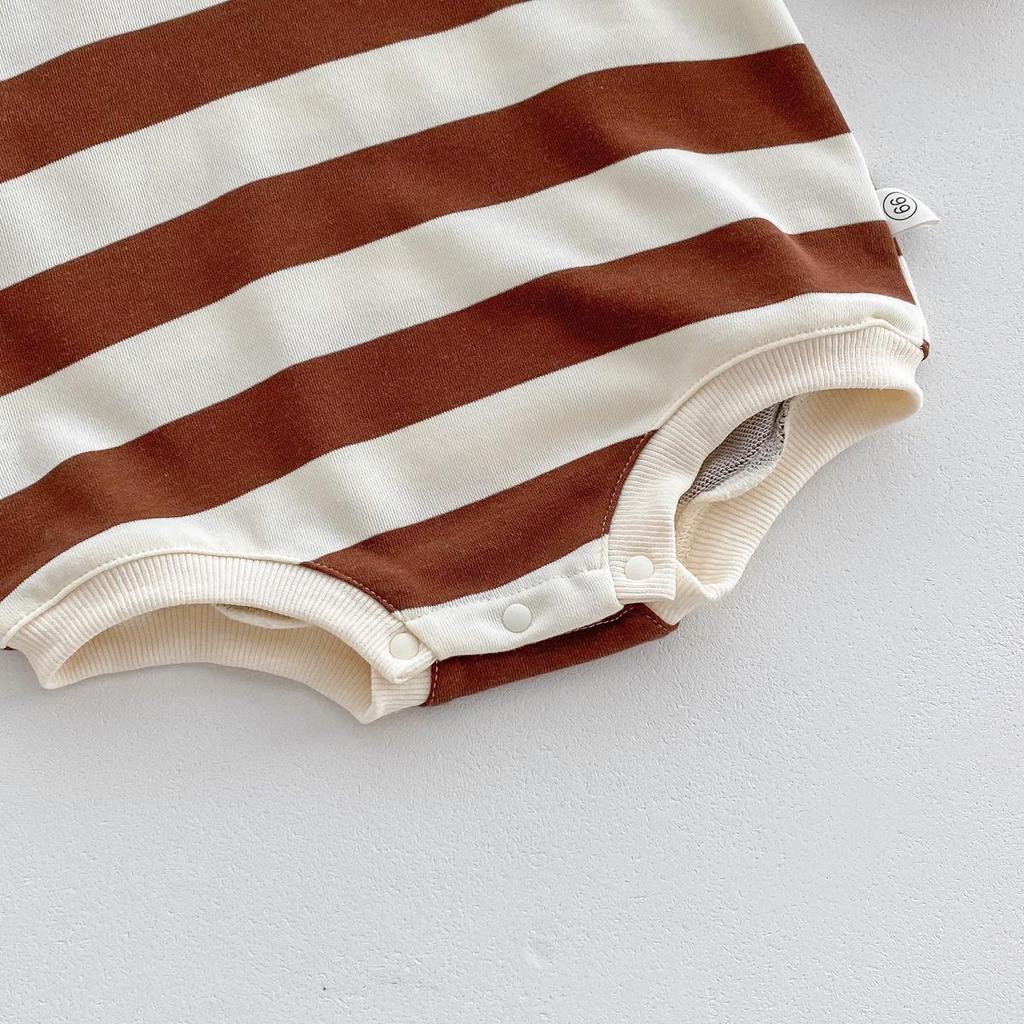 Korean Autumn Baby Romper: Cute Bear Pullover for Newborns, Boys & Girls - Ideal for Outdoor Play