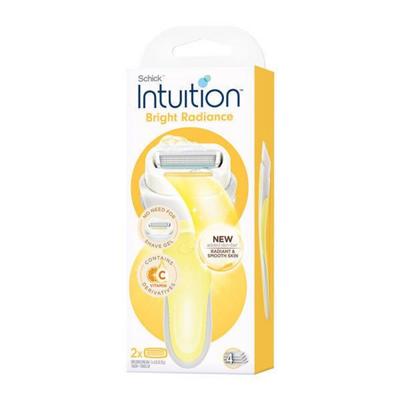 Schick Intuition Bright Radiance Female Hair Removal Device 1 + 2 Blades Hair (1 + 2