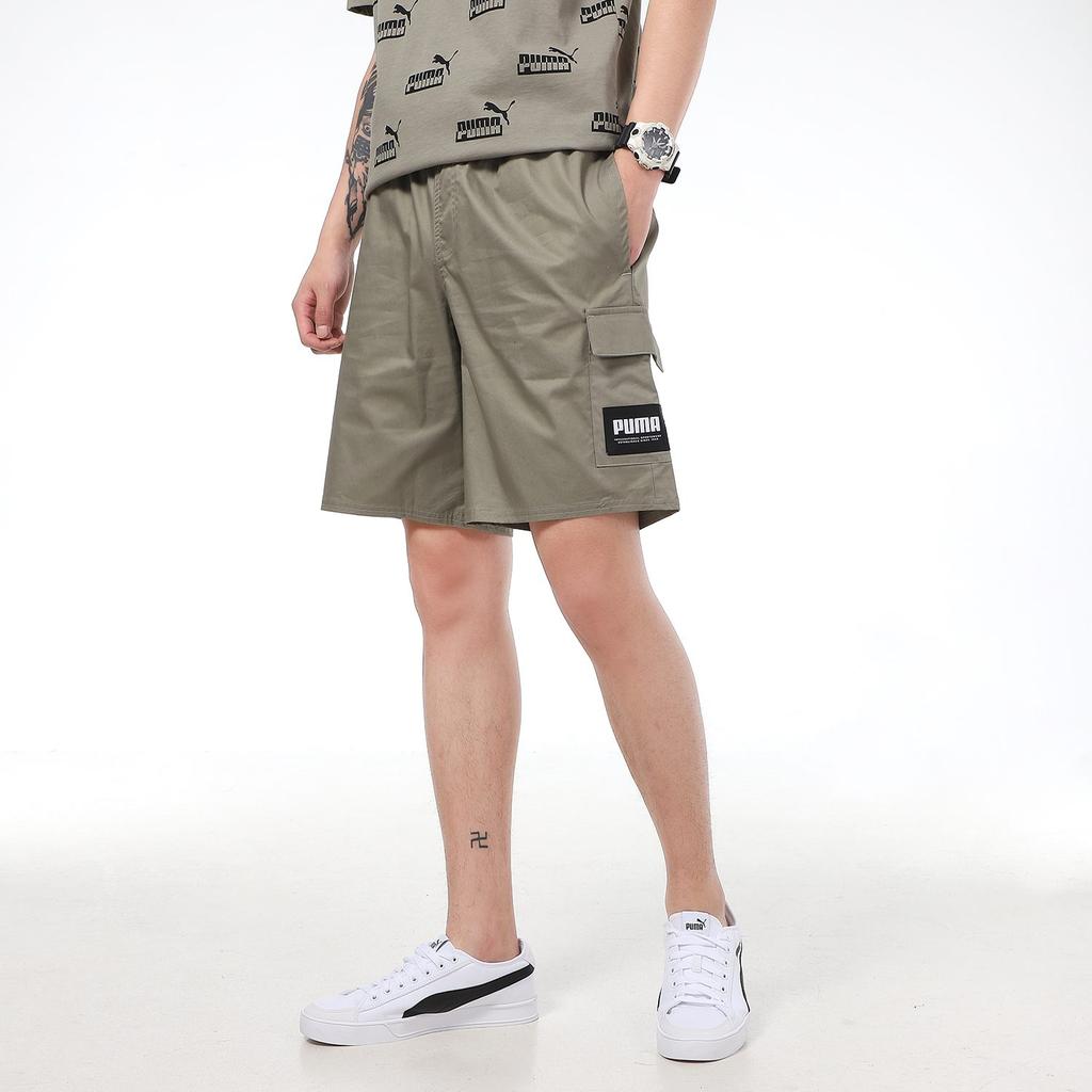 Puma Casual Shorts Men's Vetiver Gray Moderate 845860-73