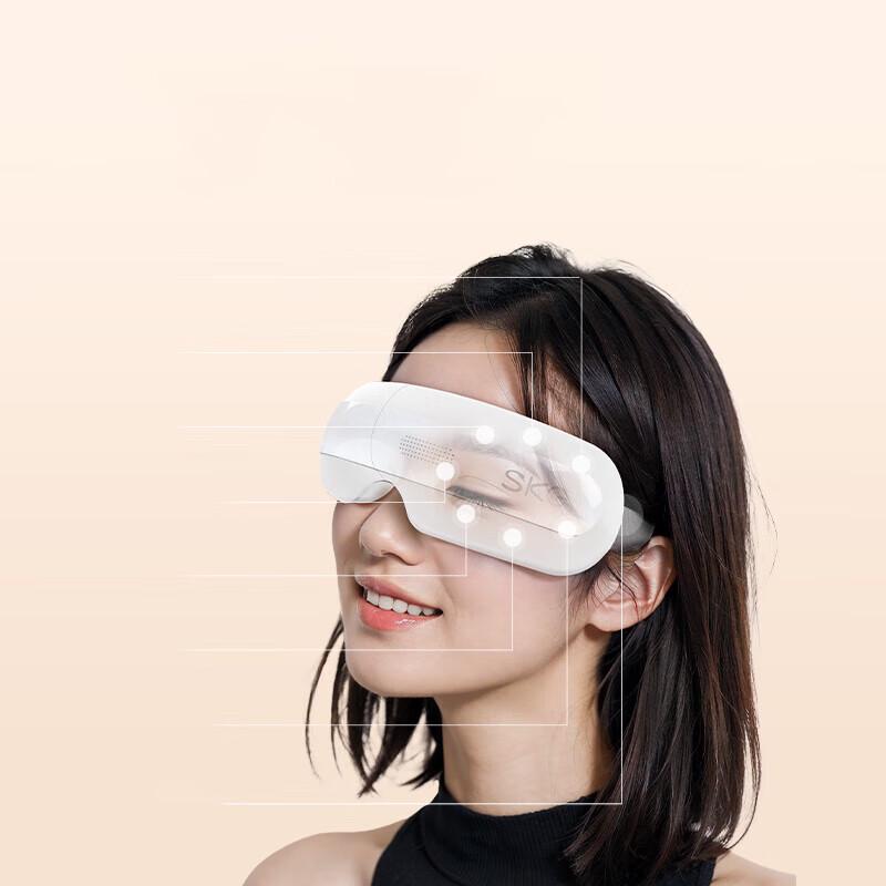 SKG E3 2 Bionic Airbag Visual Hot Compress Portable Eye Massager CN plug (adapter included)