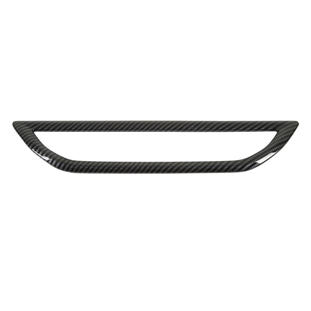 Dashboard Air Vent Outlet Frame Cover Carbon Fiber Pattern Center Wind Outlet Frame Trim