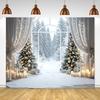 Christmas Winter Backdrop Xmas Decoration Background Winter Backdrop Decorations For Photo Studio Photo Booth Christams Party