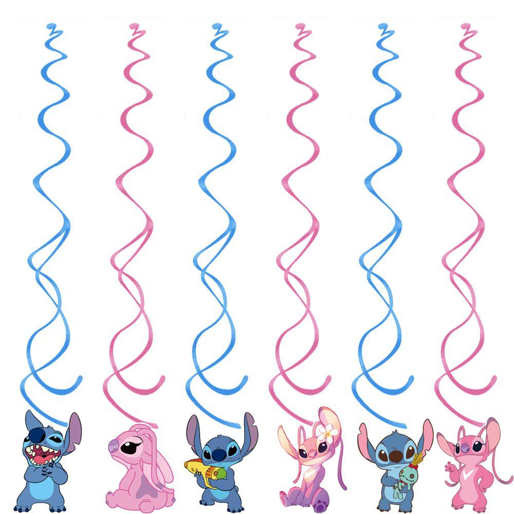Lilo Pink Stitch Birthday Party Decorations Supplies Tableware Banner Balloon