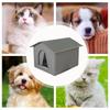Outdoor Cat House Foldable Warm Pet House Waterproof Rainproof Kitten Cave Pet Tent Bunny Bed For Feral Cat Puppy