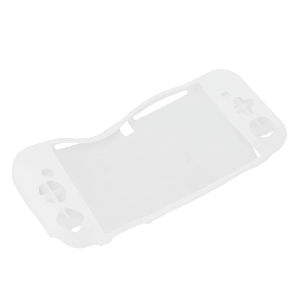For OLED Silicone Protective Case Game Console Silicone Protective Cover White Translucent