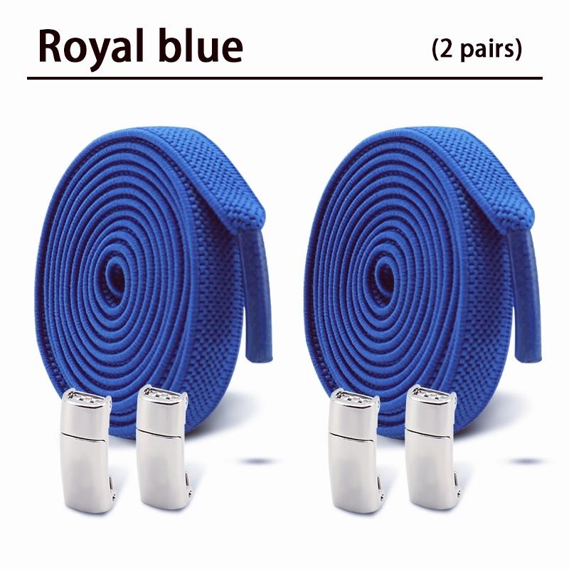 Magnetic Shoe Laces Without Ties Flat Elastic Laces Sneakers Boots No Tie Shoelace Rubber Bands for Shoes Accessories 2Pair