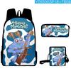 Classic Popular my singing monsters 3D Print 3pcs/Set School Bags Laptop Daypack Backpack Inclined shoulder bag Pencil Case