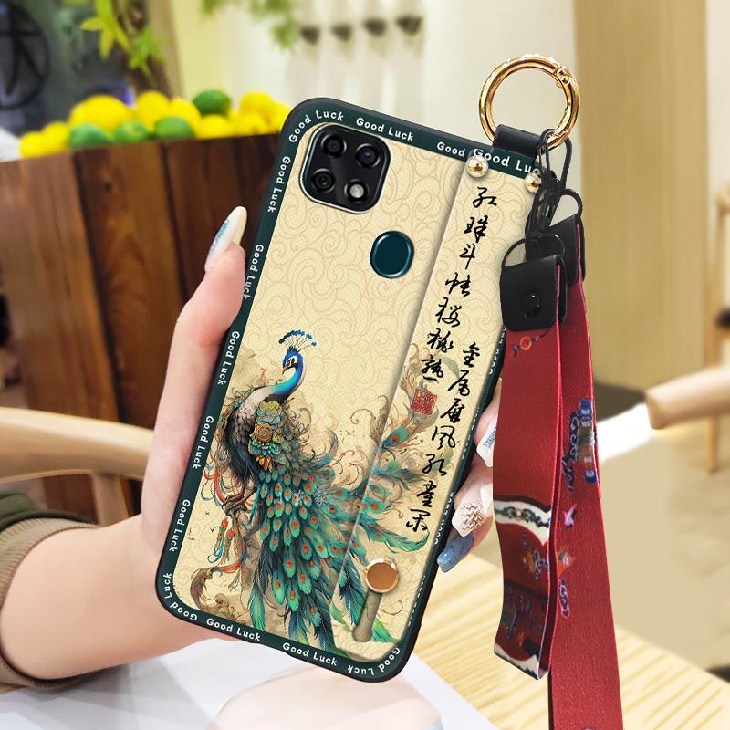 Stoßfest Schmutzabweisend Handyhülle Für ZTE Blade 20 Staubdicht Für Mama Silikon Handyhalter Ring Wasserdicht Langlebig