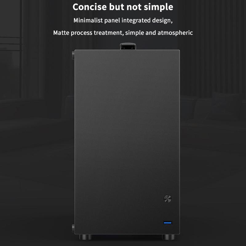 Translation Gaming Computer Case With Grip Handle Cooling Pc Tower For M-Atx/Itx Motherboard Usb3.0 338Mm Graphic Card Length