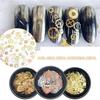 1Box 3D DIY Steampunk Mechanical Component Gear Wheel Nail Art Decoration Tips