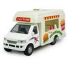 5 Inch Food Truck Toy Van Model Car Diecast Toy Cars for Kids Boys Gift Pull Back