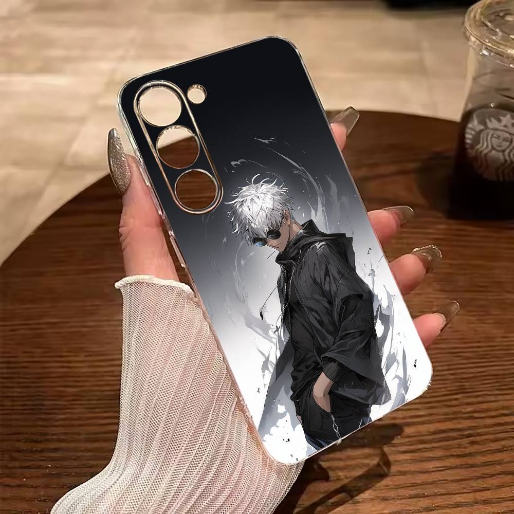 Popular Anime Characters S-satoru- Gojo Clear Phone Case for Samsung Galaxy A71, A70, A52, A51, A40, A30