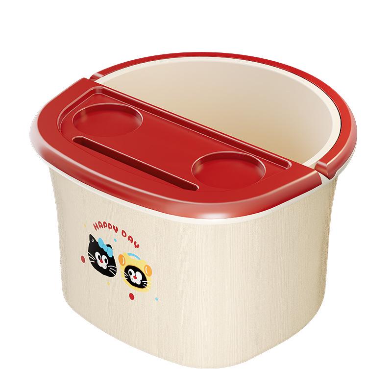 Portable Thickened Foot Bath Bucket with Handle - Calf-Length Foot Washing Tub