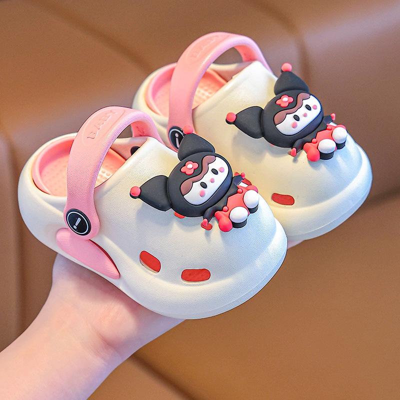 Children's Slippers, Girls' Clogs, Summer Indoor Non-slip Sandals for Infants, Toddlers, and Young Children, Baby Sandals, Kids' Beach Shoes