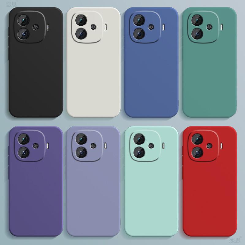 Applicable to iQOOZ1Turbo mobile phone case iq11z1trubo liquid silicone V1111A protective case Z1tturb +