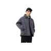 Sprayground Loose Casual Single-Breasted Checkered Collar Cotton Jacket Unisex Jacket Dark-Gray W0841201