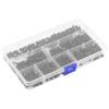 250PCS Nylon M3 Hex Column Male Standoff Spacer Screw Nut Assortment Kit (M3 male standoff A)