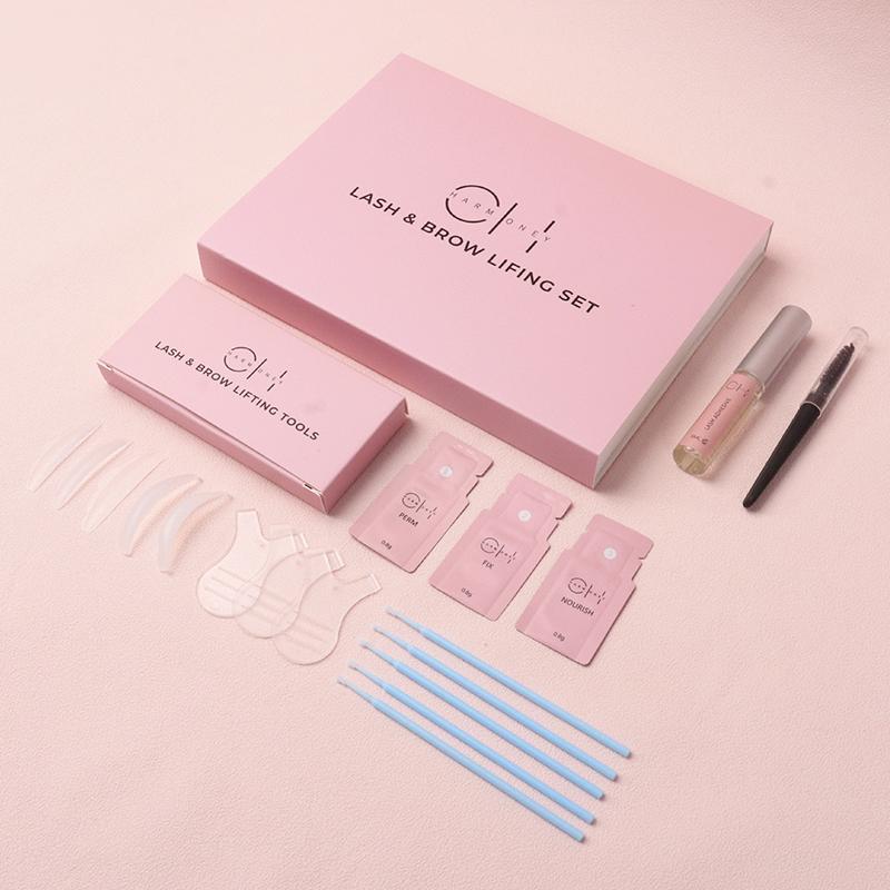 Collagen Lash Lift Kit Eyelash Lifting Perming Lotion Eyelash Glue Lotion Kit for Salon & At Home Eyelashes Lifting