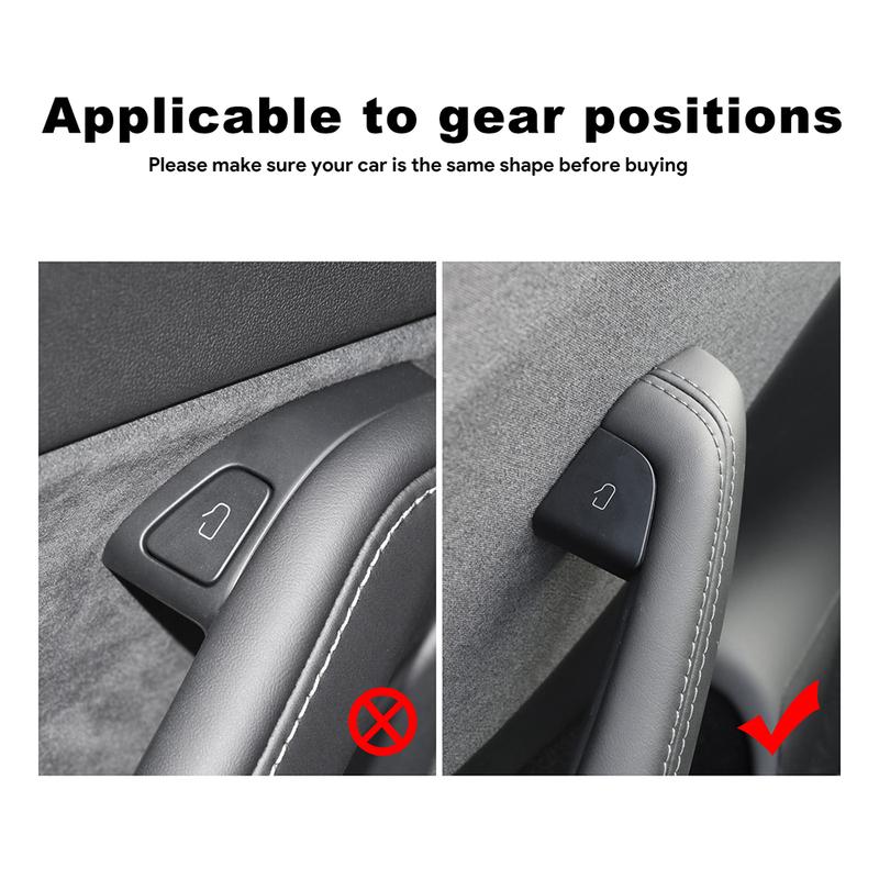 For Tesla Model Y 2025 2026 Italian Premium Suede Juniper Model 3 Highland 2024 2025 2026 Door Switch Patch Trim Sticker
