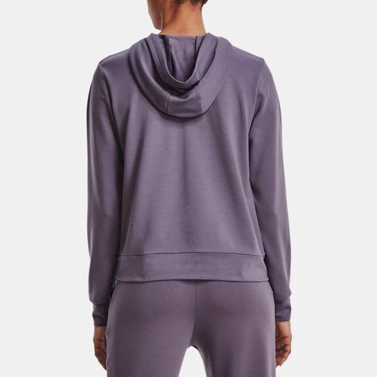 Under Armour Rival Terry Hoodie Women hoodies Purple 1369855-530