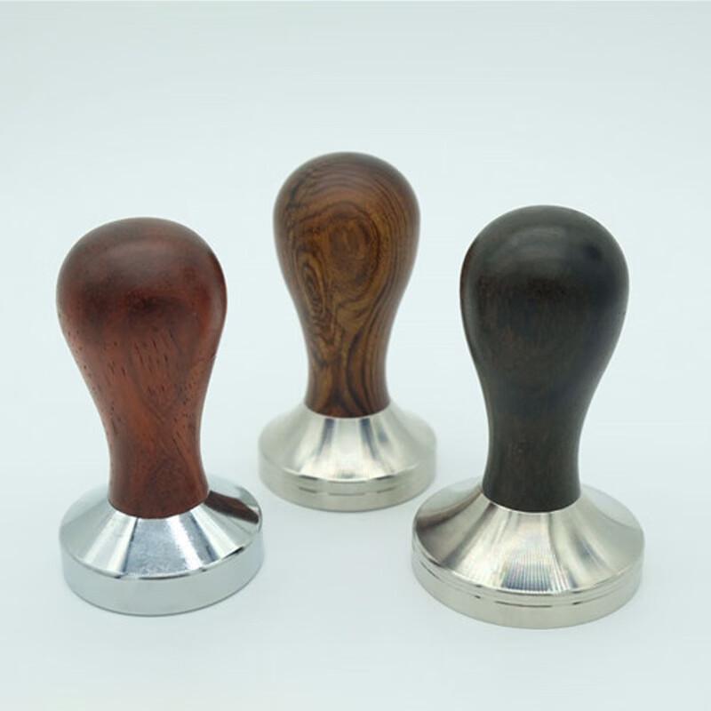 58mm Wood Handle Flat Base Coffee Tamper